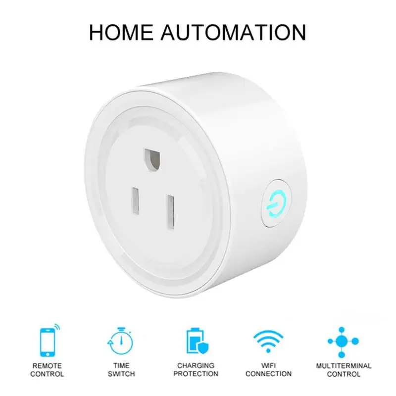 Wifi умная розетка Smart Life APP таймминг управление мини-переключатель для Alexa Google Home Voice умный пульт дистанционного управления безопасный и безопасный