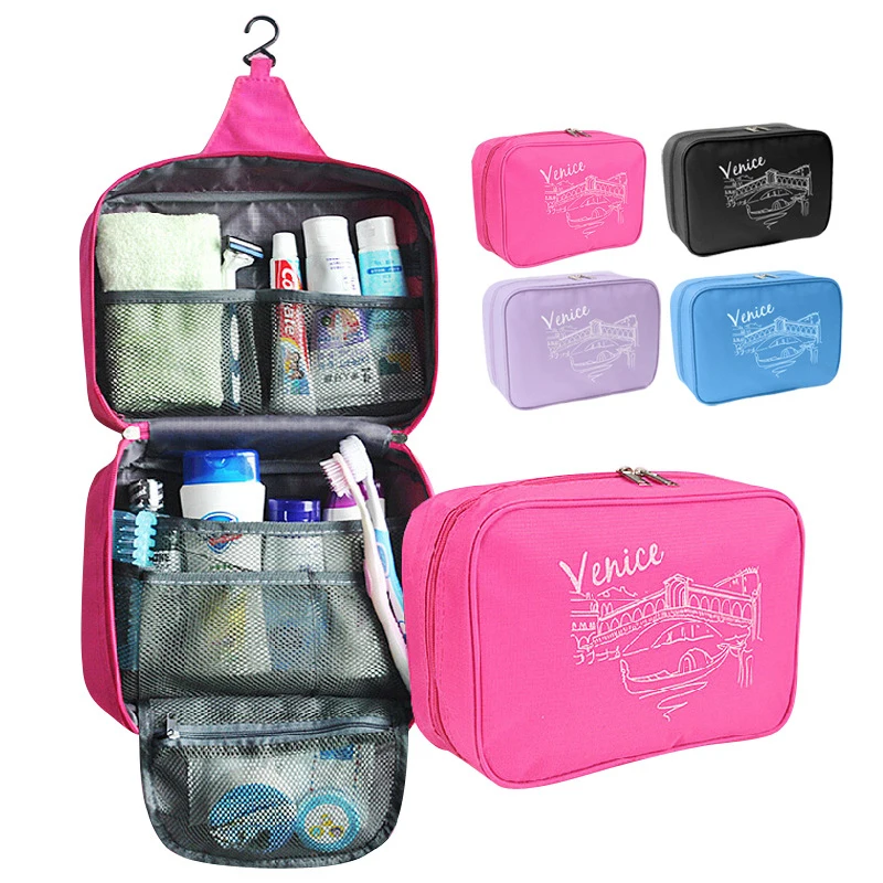 

2018 New Waterproof Portable Zipper Cosmetic Bag Case Make Up Purse Organizer Storage Travel Wash Pouch 7A1583