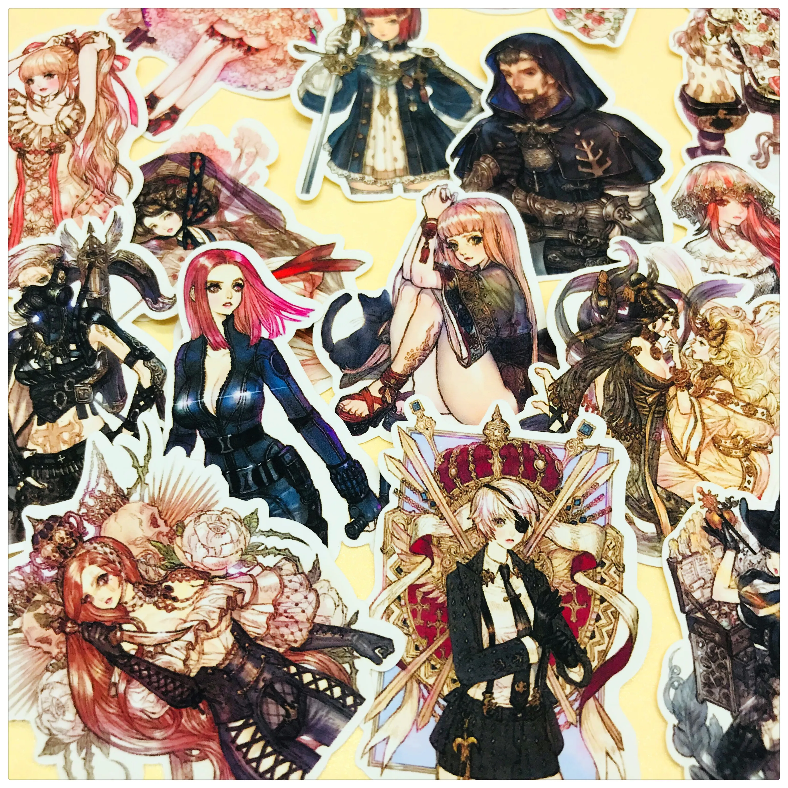 

198pcs Lolita Teenage Pretty girl decoration stationery sticker diy diary scrapbooking label sticker stationery