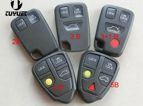 

Remote Control Key Shell for Volvo C30 C70 S40 S60 S80 LXC90 Empty Blank Key Case