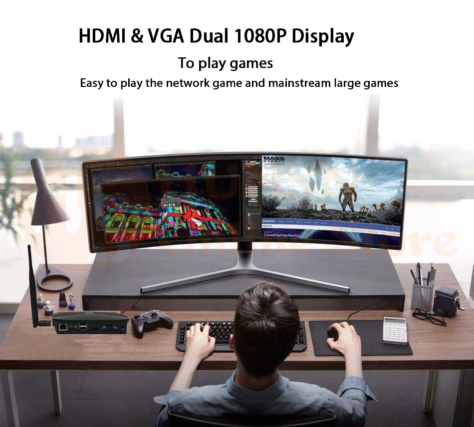 Thin Client RDP 8.1 RDP PCOIP HDX WIFI HUNSN TF04 (22)