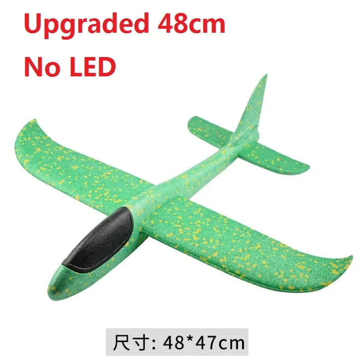 

EPP Foam Hand Throw Airplane Outdoor Launch Glider Plane Kids Gift Toy 48CM Interesting Toys 48cm 36cm Foam Plane