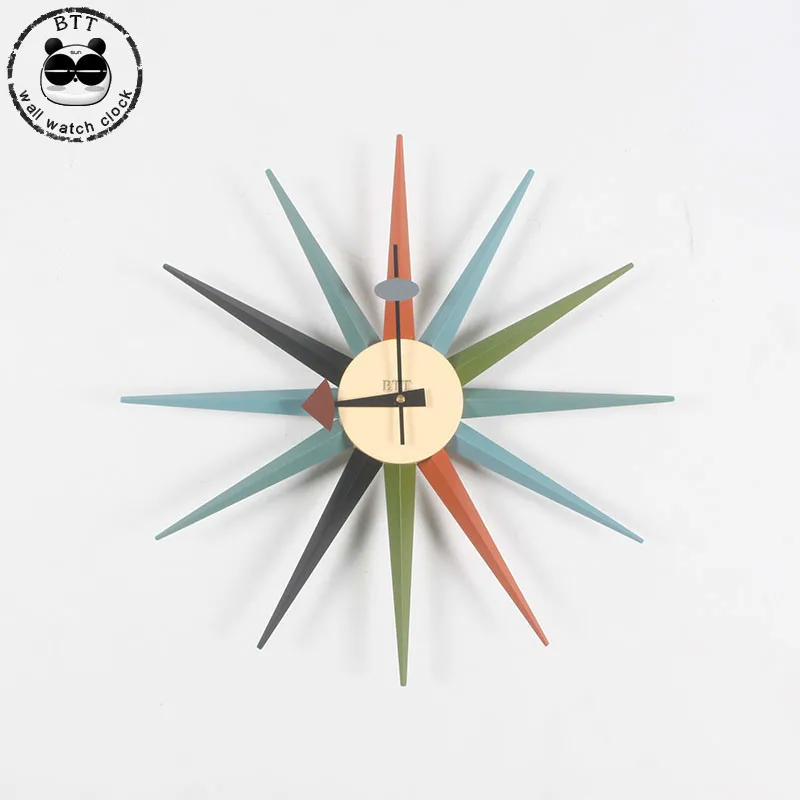 US $65.28 Creative Modern Fashion Watch Wooden Quartz Needle Wall Clock With Horloge Real Big Wall Clock For Shop Home Decoration