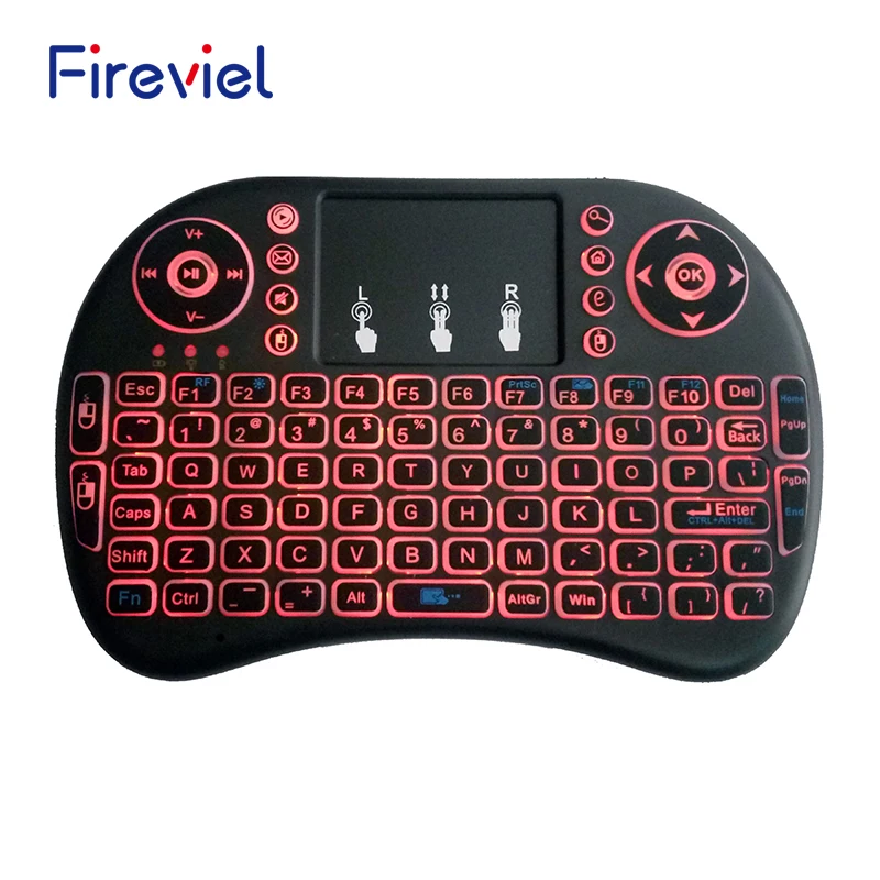 

i8 Backlit 2.4G Wireless mini Keyboard Air Mouse Touchpad Handheld for Android TV BOX T9 H96 X96 Max plus Windows Linux Keyboard