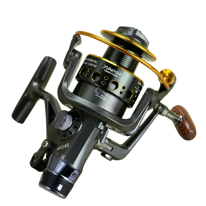 2018 New Double Brake Design Fishing Reel Super Strong Carp Fishing Feeder Spinning Reel Spinning wheel type fishing wheel MG