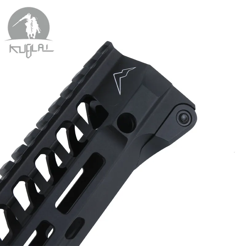 Тактический гелевый бластер M-LOK Keymod 9 12 дюймов Тонкий свободный поплавок Handguard Пикатинни кронштейн 556 для страйкбола