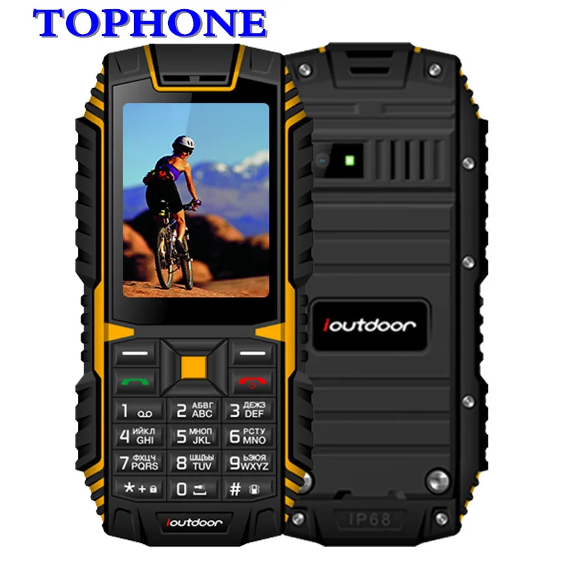 2018 оригинальные ioutdoor T1 водонепроницаемый мобильный телефон с IP68 2 4 дюйма 128 м + 32 2MP