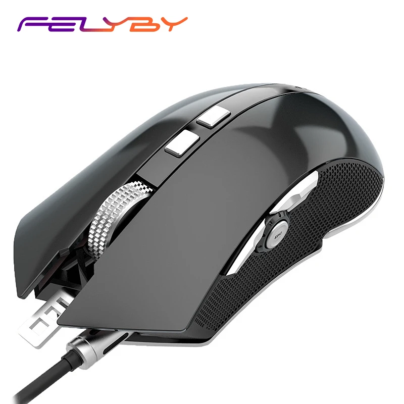

FELYBY G60 programmable professional gaming online gaming mouse 3500DPI 8-button mouse for computer and laptop