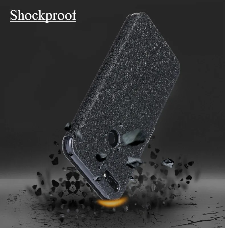 Чехол для Lenovo A5 откидной с окошком L18011 Магнитный кожаный чехол подставкой