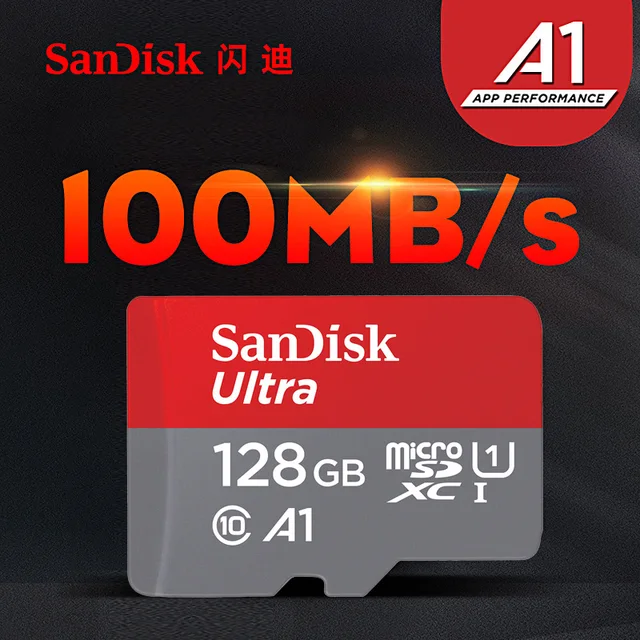 Best Offers Memory card SanDisk Micro SD Class10 A1 higher quality photos and capture full HD vide TF card 100MB / s 16GB 32GB 64GB 128G Best Offers Memory card SanDisk Micro SD Class10 A1 higher quality photos and capture full HD vide TF card 100MB / s 16GB 32GB 64GB 128G