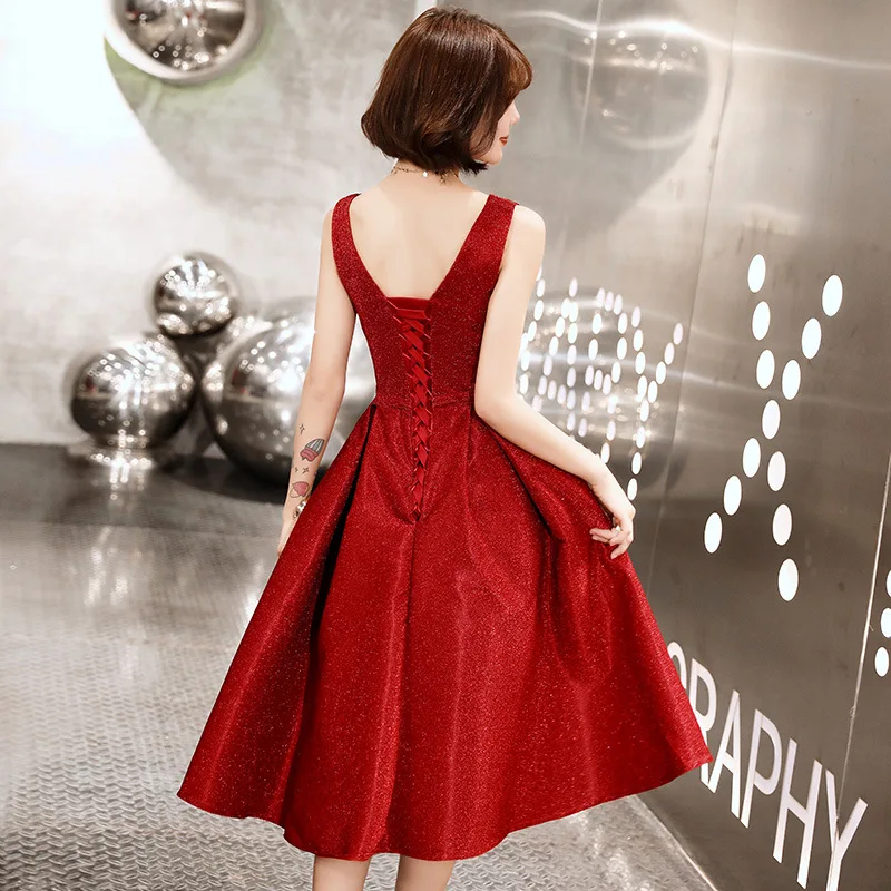 Vestidos De Festa 2019 Mrs Win элегантное винтажное вечернее платье трапециевидной формы