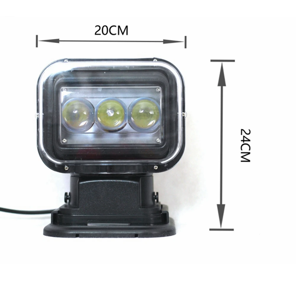 TNOOG Светодиодный прожектор рабочий свет дистанционное управление с магнитной базой прожектор DC 24 в 12 В для автомобиля внедорожные сапоги охотничьи сад