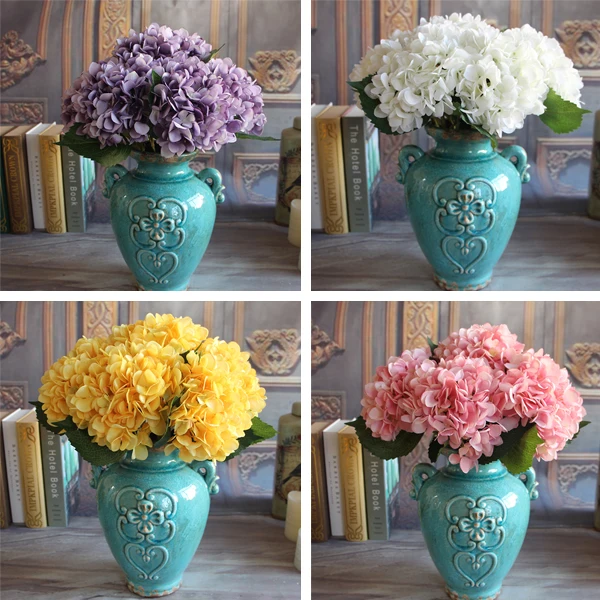 yellow french rose floral artificial silk peony flower arrangement room hydrangea wedding home decor party - Silk Arrangements For Home Decor 2 yellow french rose floral artificial silk peony flower arrangement room hydrangea wedding home decor party - Silk Arrangements For Home Decor 2