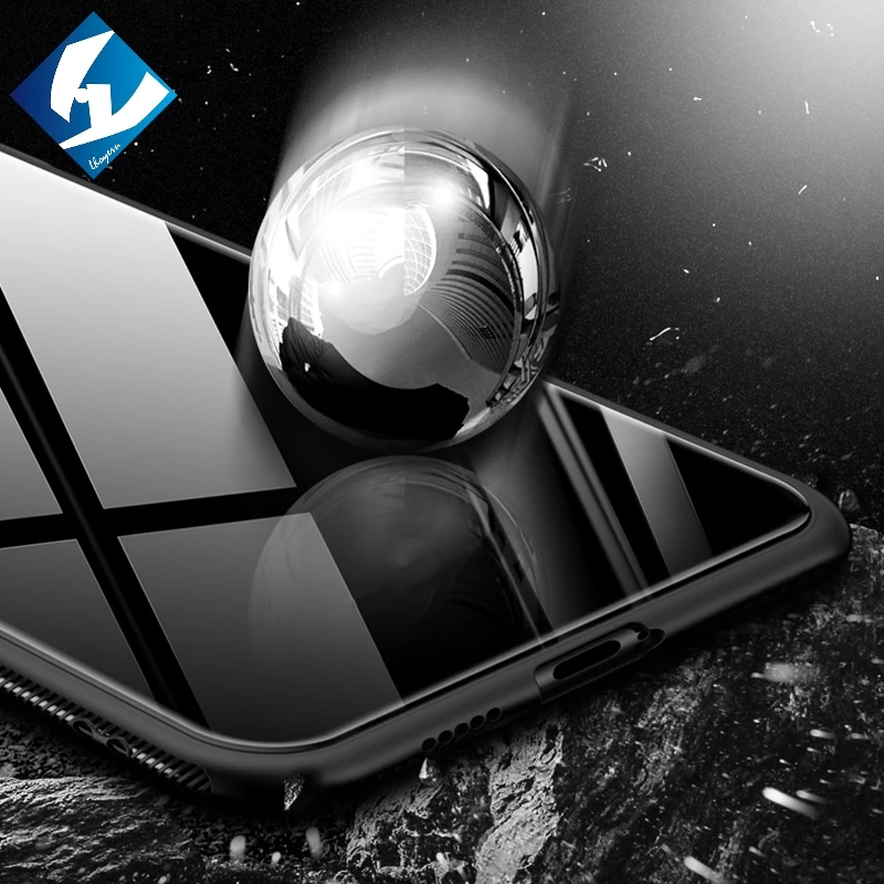 Стекло чехол для телефона vivo X9 X9S NEX S A X20 X21 X21i Y83 Y69 V7 плюс UD задняя крышка корпуса