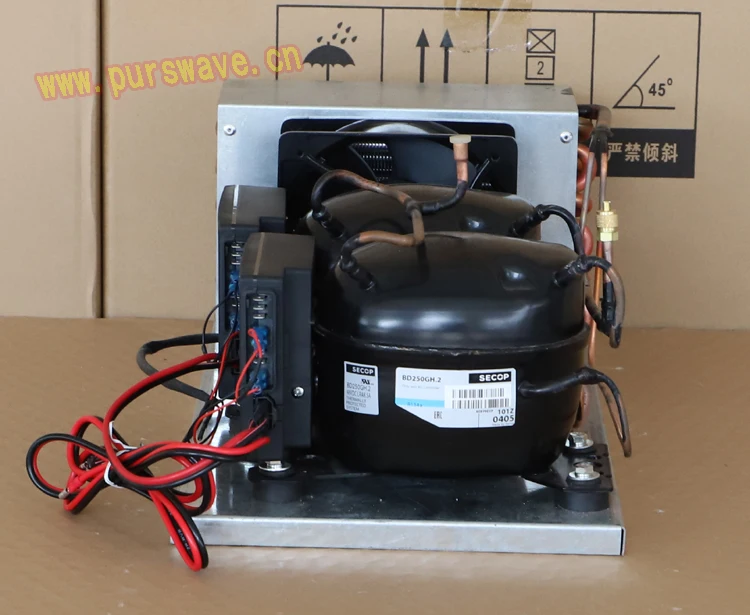 BD250GH2C Продольный компрессор постоянного тока конденсаторные агрегаты для 48В