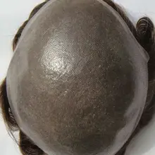 Tsingtaowigs ультра супер тонкая кожа V петля запас человеческих волос для мужчин парик/парик замена волос для мужчин, волос Мужская система