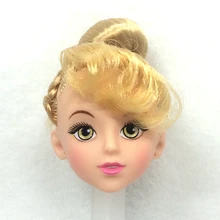 NK One шт модная голова куклы золотые волосы DIY аксессуары для куклы Barbie Kurhn лучший подарок для девочек Детский DIY игрушки 024L