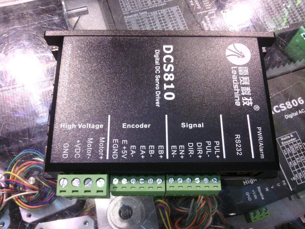 Бесплатная доставка сервоприводы постоянного тока Leadshine DCS810 работает 24 80 В выход