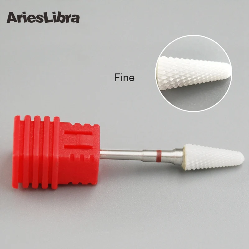 AriesLibra сверло для ногтей из нержавеющей стали, электрическая пилка для ногтей, маникюрная дрель и аксессуары, керамические инструменты для резки ногтей, аксессуары