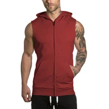 Для Мужчин's Пеший Туризм жилеты безрукавка с капюшоном майка спортивная тактический жилет свитер верхняя одежда кардиган талии из искусственной кожи PU для кемпинга солнечных ванн Спорт