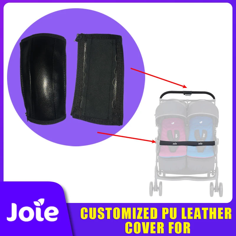 Customize Pu leather Baby Stroller 