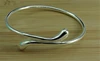 CharmHouse-BRAZALETES DE PLATA 925 para mujer, pulsera ajustable de gota de agua, pulsera de mujer, joyería de boda, Bisutería ► Foto 2/6