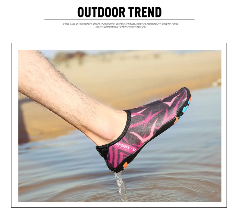Clorts Summer Water Shoes Men Beach Sandals Upstream Aqua Shoes for Women (21)