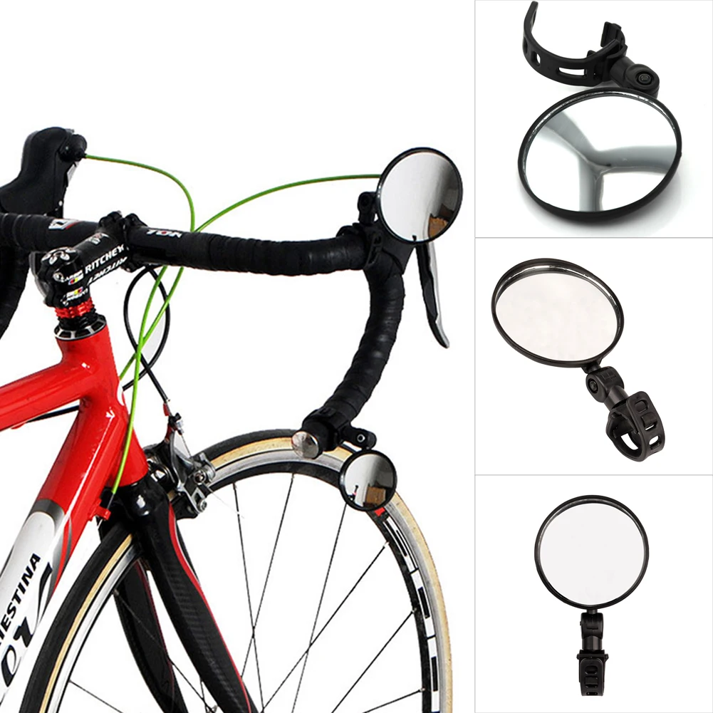 New Cycling bike bicycle mirror Universal Adjustable rear view mirror