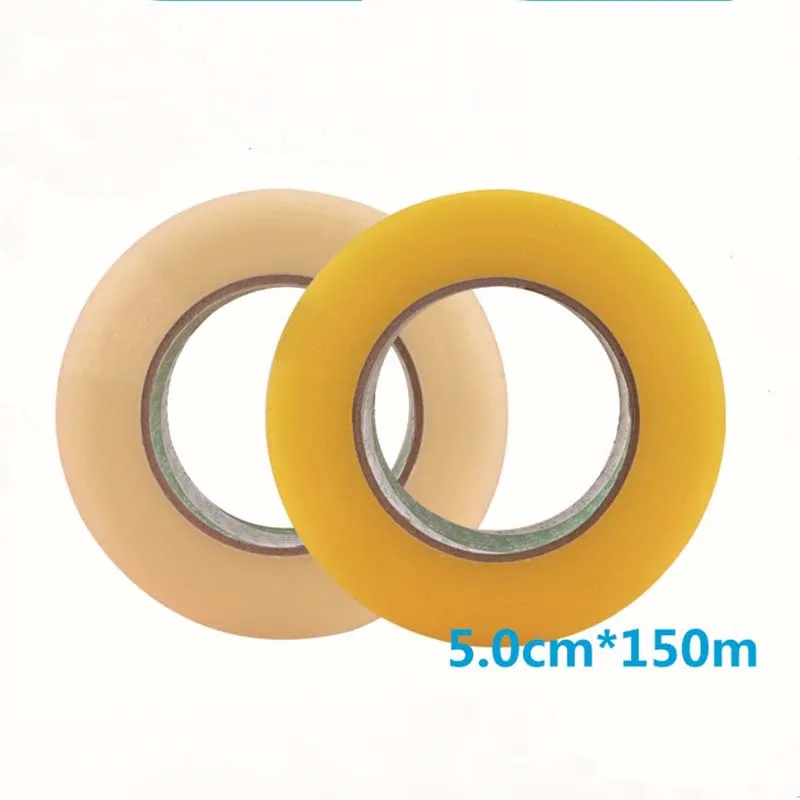

5 Roll Transparent Packing Adhesive Tape Strong Glue Seal Tape sealant for Carton sealing plastic Express packing tape 50mmX150M