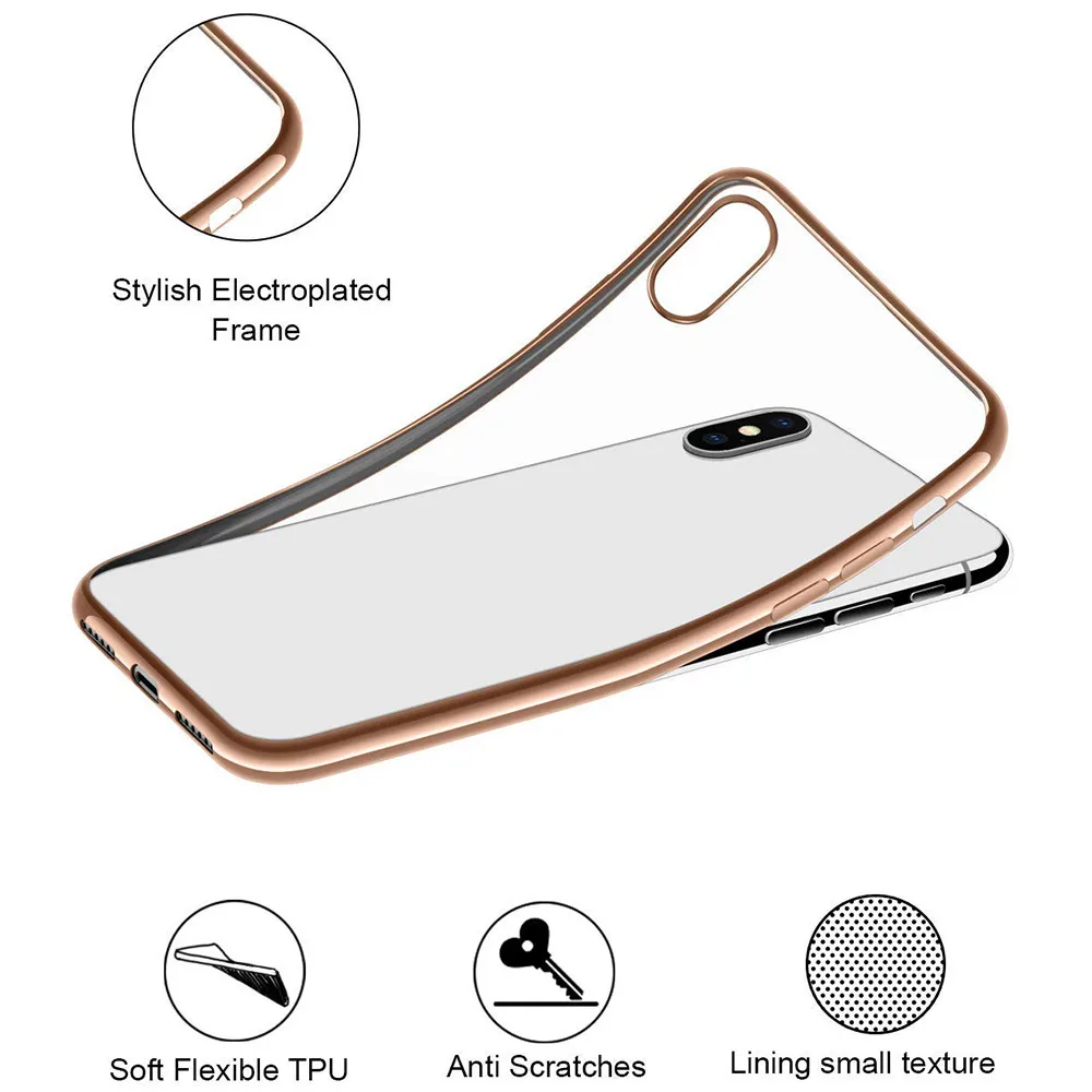CARPRIE Чехол для мобильного телефона s для iPhone XR/XS/Xs Max Роскошный ультра тонкий силиконовый прозрачный чехол td0927 Прямая поставка