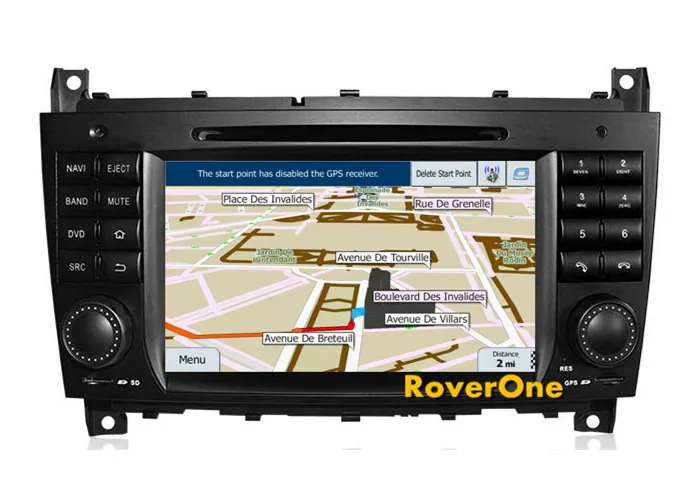 Perfect RoverOne Android 7.1 Car Multimedia Player For Mercedes W203 W209 Radio Stereo GPS Navigation DVD Bluetooth 3G WIFI PhoneLink 10