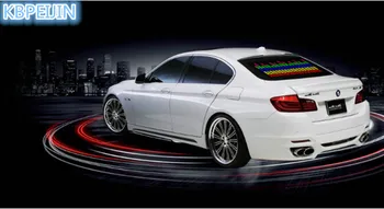 

90x25cm car styling LED music car sticker car Decoration Lamps for lifan x60 620 520 320 x50 solano smily accessories