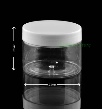 

20pcs 150ml Bottle Plastic 150g Cream cans multi-purpose PET Container Home Storage Bottles