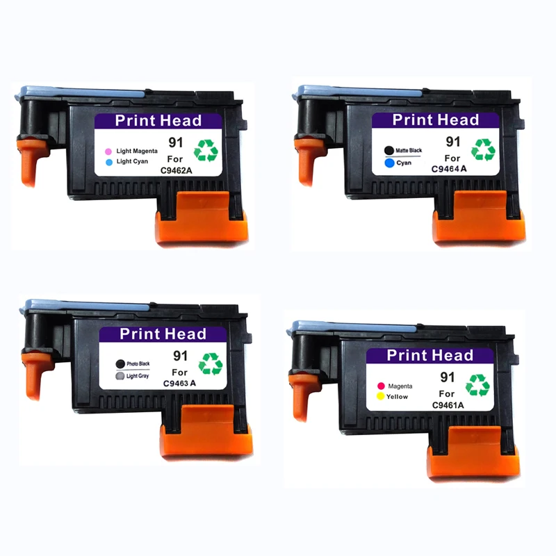 

91 Print Head Replacement For HP 91 For Designjet Z6100 Z6100P Printhead C9460A C9461A C9462A C9463A