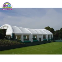 Custom Outdoor Trade Show Tent Large Inflatable Camping Marquee Tunnel Infllatable Tennis Court Tent 1