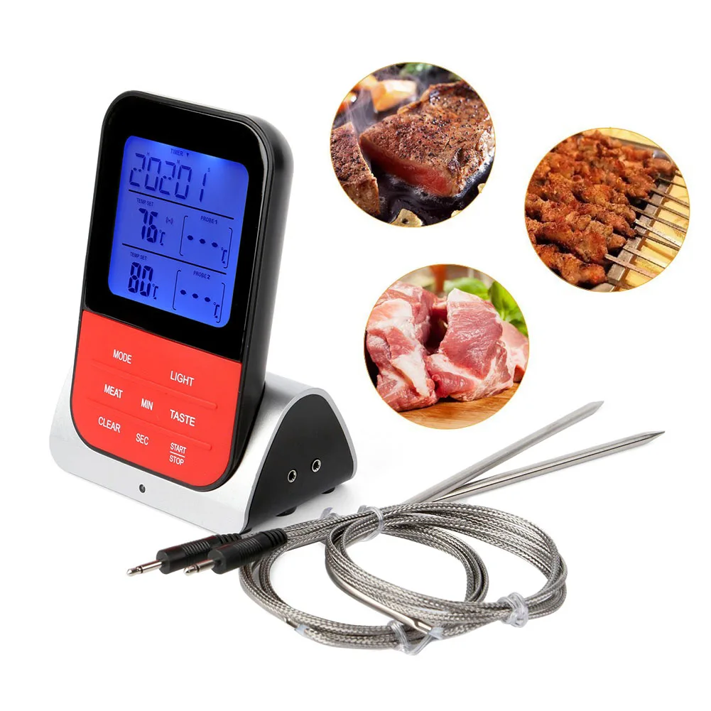 

Water Milk Cooking BBQ Oven Temperature Display Electronic Digital Thermometer With Probe for Meat Kitchen Tool Hogard