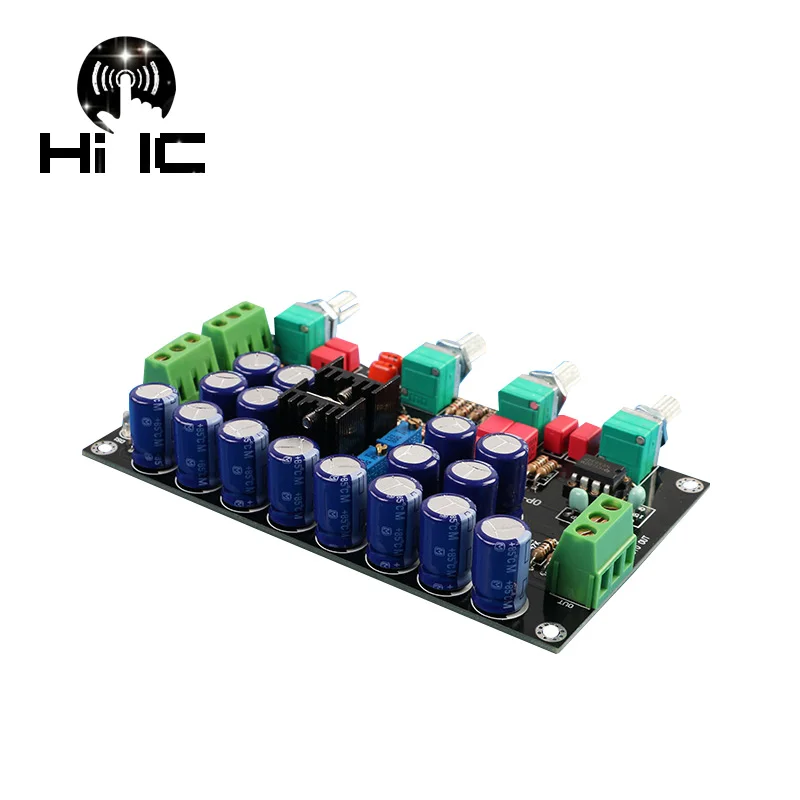 Бесплатная доставка NE5532 HIFI предусилитель тональная плата с высоким средним