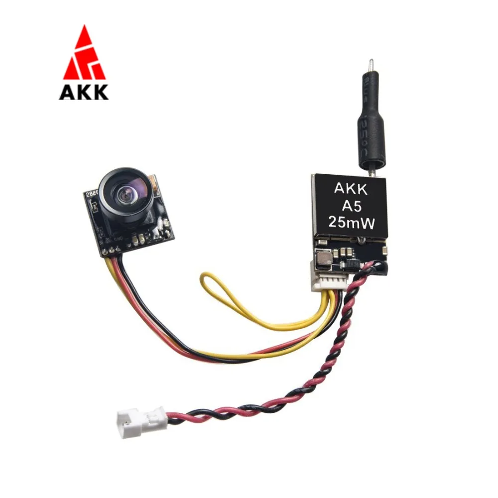 AKK A5 5,8 Ghz 40CH 25 передатчик mw FPV 600TVL CMOS микро камера переключаемая Raceband для дрона как крошечные Whoop Blade индуктрикс