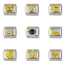 Аксессуары для женщин и мужчин серебряный браслет из нержавеющей стали Браслеты циркон цветок Звезда модный браслет ювелирных изделий