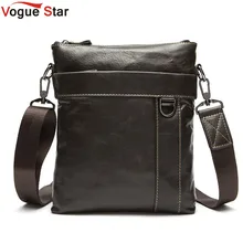 Vogue Sterne Echtem Leder Männer Taschen Heißer Verkauf Männlichen Kleine Umhängetasche Mann Mode Crossbody Umhängetasche herren Reisetaschen LA334