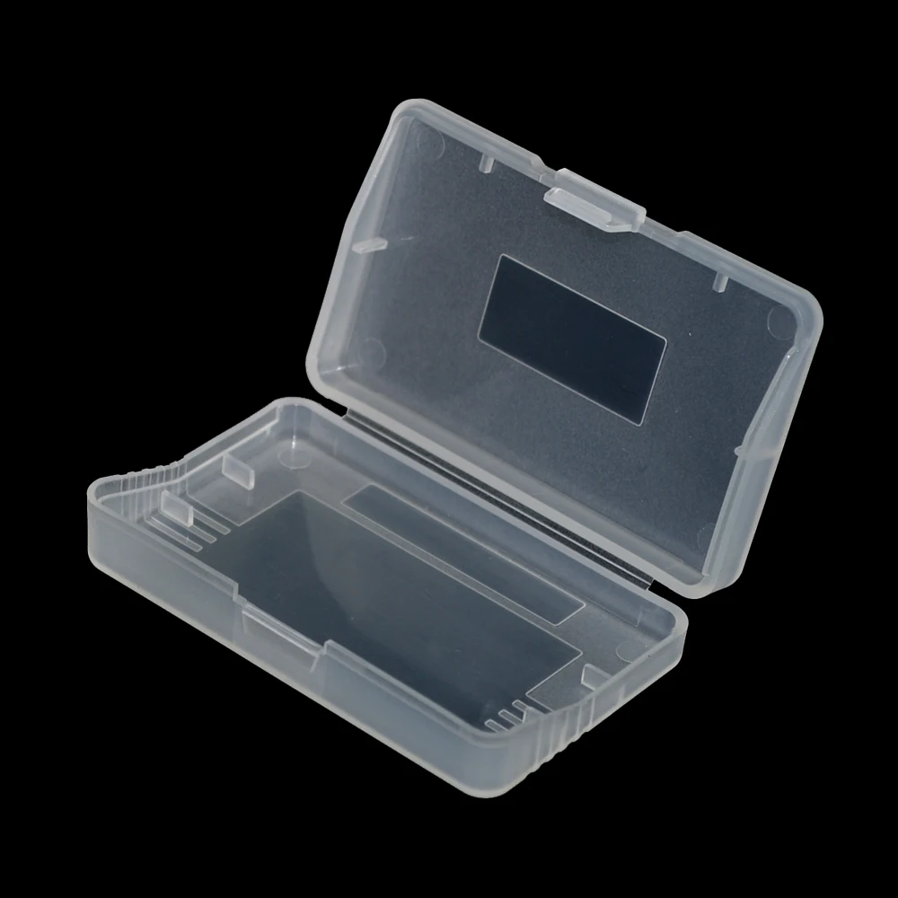 10PCS a lot High quality White Plastic Game Card Case Cartridge Cases Boxes Protector for Gameboy Advance for GBA