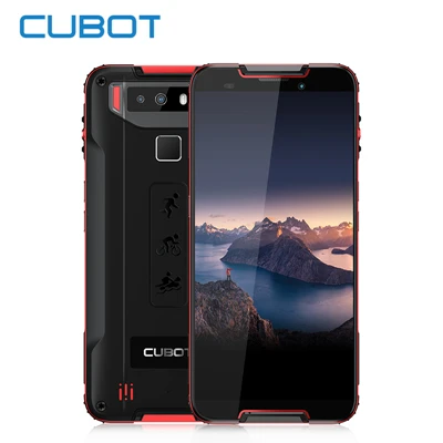 Cubot Quest спортивный смартфон IP68 водонепроницаемый ударопрочный Android 9,0 MT6762 Восьмиядерный 4 Гб 64 Гб 5,5 дюймов 4000 мАч NFC мобильный телефон