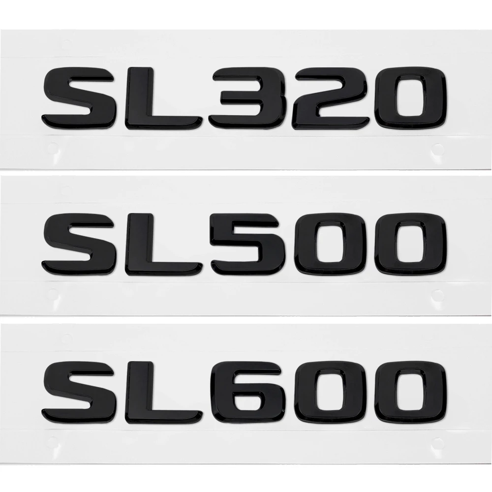 Пластиковая наклейка для автомобиля Benz SL320 SL500 SL600 SL65 SL300 300SEL 500SEL 560SEL 600SEL Mercedes AMG SL