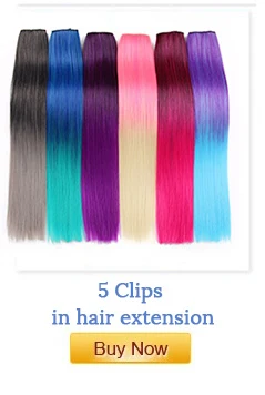 Leeons 16 цветов 16 клипс длинные прямые синтетические волосы для наращивания на клипсах из высокотемпературного волокна черные коричневые шиньоны