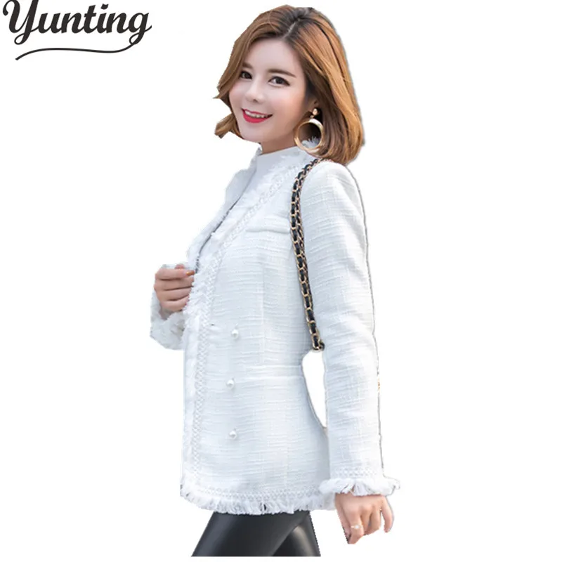 Buy High Quality Tweed Jacket Ladies 2018 Runway Coat Spring Autumn Women