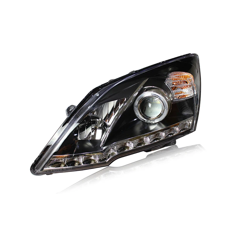 Для Honda CRV CR V светодиодный фары 2015 2016 года комплект HID Дневные ходовые огни Bi xenon