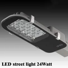 24 W светодиодный уличные фонари E40 дорога лампа Водонепроницаемая IP65 AC85-265V светодиодный уличном фонарном Industrial light наружного освещения лампы