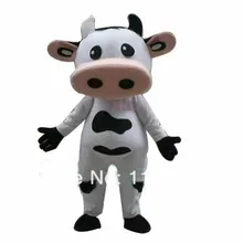 Талисман крупного рогатого скота коровы талисмана пользовательские фантазии костюм мультфильм косплей комплекты Mascotte карнавальный костюм