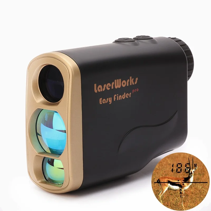 

Waterproof Multifunction Hunting Golf Laser Distance Meter Rangefinder 1000m with Speed Finder Angle Elevation Height Measure