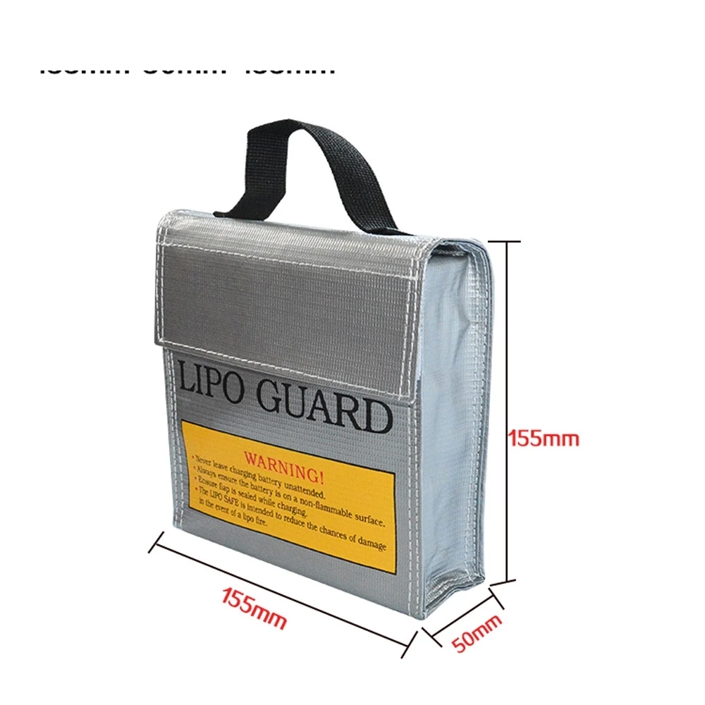 

HIPERDEAL LiPo Li-Po Battery Fireproof Safety Guard Safe Bag 155*50*155MM H30 SEP30 HW